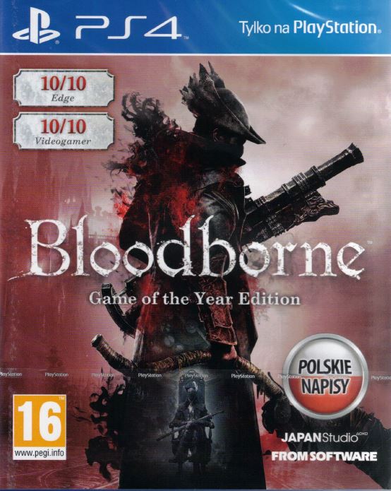 Bloodborne Game Of The Year (Goty) PS4 PL Bloodborne Game Of The Year (Goty) PS4 PL